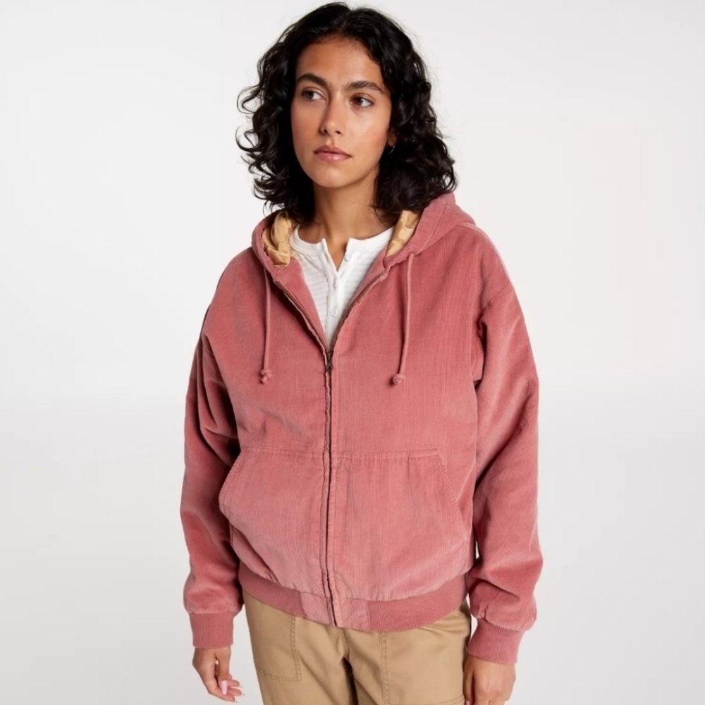 Womens Alpine Design Cordoroy Quilted Jacket In Coloe Sedona Clay